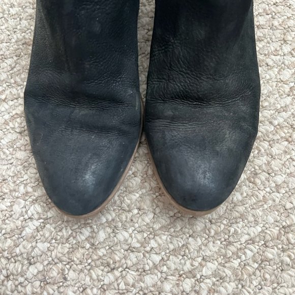 Miz mooz black ankle booties boots size 39 leather - Picture 2 of 13